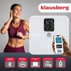 Klausberg, analityczna waga łazienkowa, smart, ios android, kb-7941