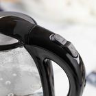 Klausberg, czajnik elektryczny szklany LED, 1,7l