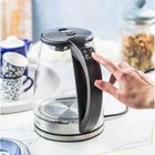 Klausberg, czajnik elektryczny szklany LED rgb, 1,8l