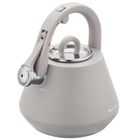 Klausberg, czajnik stalowy z gwizdkiem, szary, 2,5l, kb-7949