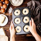 Klausberg, granitowa forma do pieczenia, 6 pączków donut