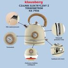 Klausberg, Retro, czajnik elektryczny z termometrem, 1,8l