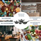 Klausberg, zestaw garnków marmurkowych, 7 elementów, kb-7962