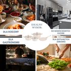 Klausberg, zestaw garnków marmurkowych, 7 elementów, kb-7963