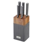 Klausberg, zestaw noży w bloku akacjowym, kb-7982