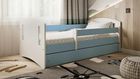 Kocot Kids, Classic 2, łóżko, niebieskie, 80-140 cm