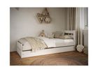 Kocot Kids, Emil, łóżko, białe, 90-180 cm