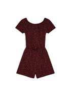 Kombinezon damski, czerwony, Moodo