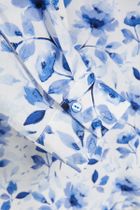 Koszula damska z długim rękawem, biała, Moodo