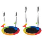 Kruzzel, huśtawka, bocianie gniazdo, 110 cm