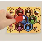 Kruzzel, plaster miodu, drewniana gra zręcznościowa