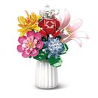 Kwiaty, klocki konstrukcyjne