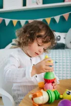 Lalaboom, Kulko-klocki sensoryczne, zwierzątka, 21 elementów