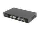Lanberg, switch, 24-1gb POE+/2X GB/2X SFP, 360W