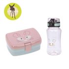 Lassig, About Friends, Szynszyla, zestaw na lunch: lunchbox + tritanowa butelka, 460 ml