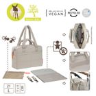 Lassig, Green Label, Everyday, torba dla mam z akcesoriami, beige