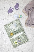 Lassig, Green Label, Leo, przewijak podróżny z etui na akcesoria, light khaki