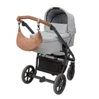 Lassig Green Label, Stretch Up Bum Bag, torba do wózka dla mam, almond