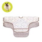 Lassig, Tiny Farmer, zestaw śliniaków z długim rękawem, gąska, 6m+, 2 szt.