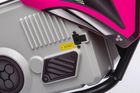 Lean Cars, A9901, motor crossowy, pojazd na akumulator, różowy