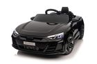 Lean Cars, Audi E-Tron GT, pojazd na akumulator, czarny, QLS-6888