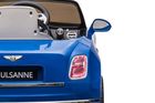 Lean Cars, Bentley Mulsanne, pojazd na akumulator, niebieski lakierowany