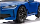 Lean Cars, BMW I4, pojazd na akumulator 4-4, JE1009, niebieski