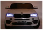 Lean Cars, BMW X6M, pojazd na akumulator, biały