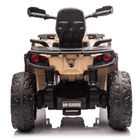 Lean Cars, CAN-AM Outlander 4-4, quad, pojazd na akumulator, khaki, DK-CA005