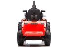 Lean Cars, koparka z naczepą, pojazd na akumulator, SX2068, czerwony