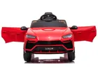 Lean Cars, Lamborghini Urus, pojazd na akumulator, BDM0923, czerwony