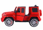 Lean Cars, Mercedes-Benz G63, pojazd na akumulator, S306-1, Czerwony