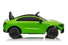 Lean Cars, Mercedes CLA 45S AMG, pojazd na akumulator 4-4, zielony