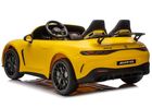Lean Cars, Mercedes GT63 AMG, pojazd na akumulator, DK-GT63 24V LCD, żółty
