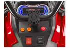 Lean Cars, quad, pojazd na akumulator, BDM0906, pompowane koła, czerwony