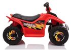 Lean Cars, quad, pojazd na akumulator, XMX612, czerwony