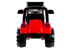 Lean Cars, traktor koparka, pojazd na akumulator, ZP1005, czerwony