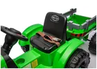 Lean Cars, traktor z przyczepą, pojazd na akumulator, CH9959B 24V, jasnozielony