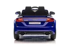 Lean Toys, Audi TT RS, pojazd na akumulator, ciemny niebieski
