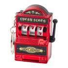 Lean Toys, brelok mini maszyna kasynowa slot automat ruchomy drążek, 1 szt.