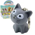 Lean Toys, brelok z latarką LED, kotek, 1 szt.