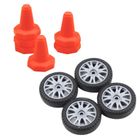 Lean Toys, coupe, pojazd do driftu zdalnie sterowany, czarny, 1:24