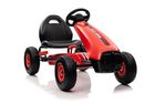 Lean Toys, Gokart, pojazd na pedały, czerwony