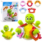 Lean Toys, interaktywny żółwik, fontanna, zabawka do kąpieli