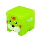 Lean Toys, miękkie klocki edukacyjne, zwierzątka, 6 szt.