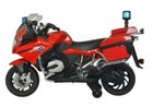 Lean Toys, Motor BMW R1200, Policja, pojazd na akumulator, czerwony