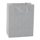 Lean Toys, torba prezentowa elegancka tłoczone kwadraty, 23-18-10,5 cm, 1 szt.