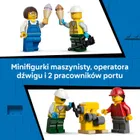 LEGO City, Portowy pociąg towarowy, dźwig i ciężarówka, 60509