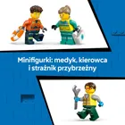 LEGO City, Zestaw z samolotem, ciężarówką serwisową i poduszkowcem, 60505