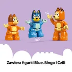 LEGO DUPLO Bluey, Dom rodzinny Blue z grą pamięciową, 10459